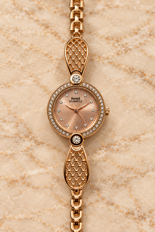 HMT Quartz Women's Luxury Jewellery Watch