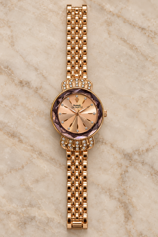 Premium Rose Gold Analog Watch for Women