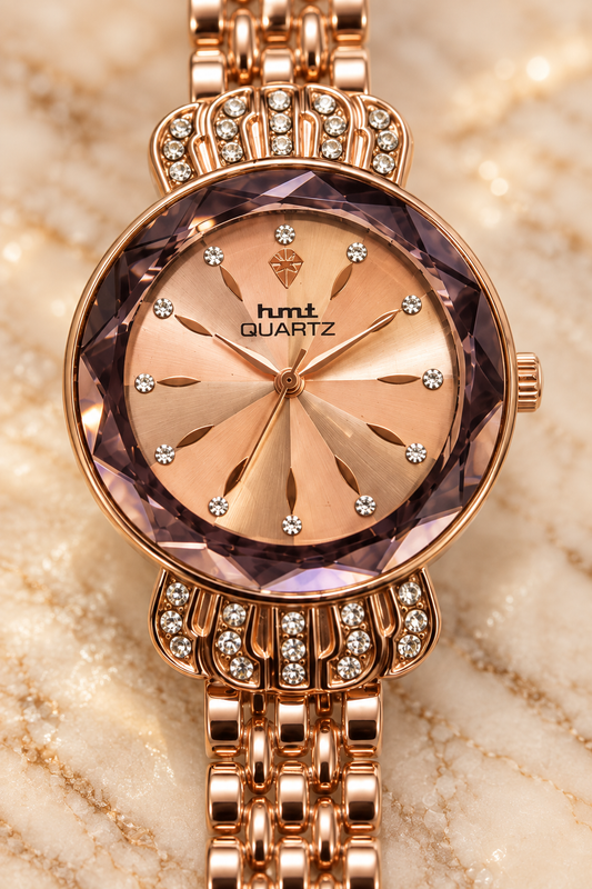 Premium Rose Gold Analog Watch for Women