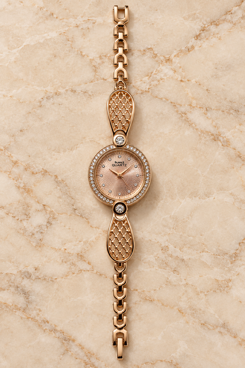 HMT Quartz Women's Luxury Jewellery Watch