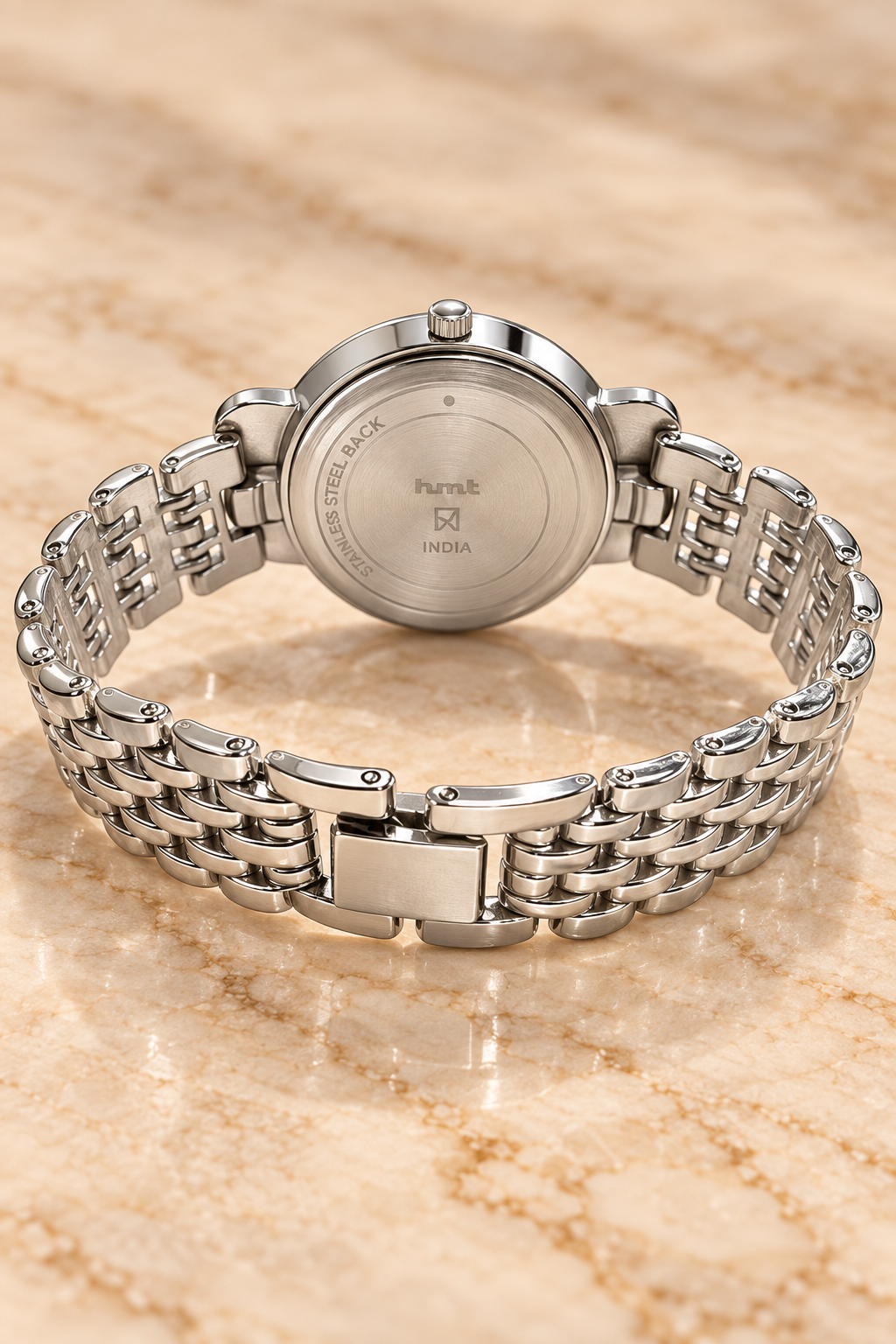 Trendy Diamond-Cut Crystal Analog Watch for Women