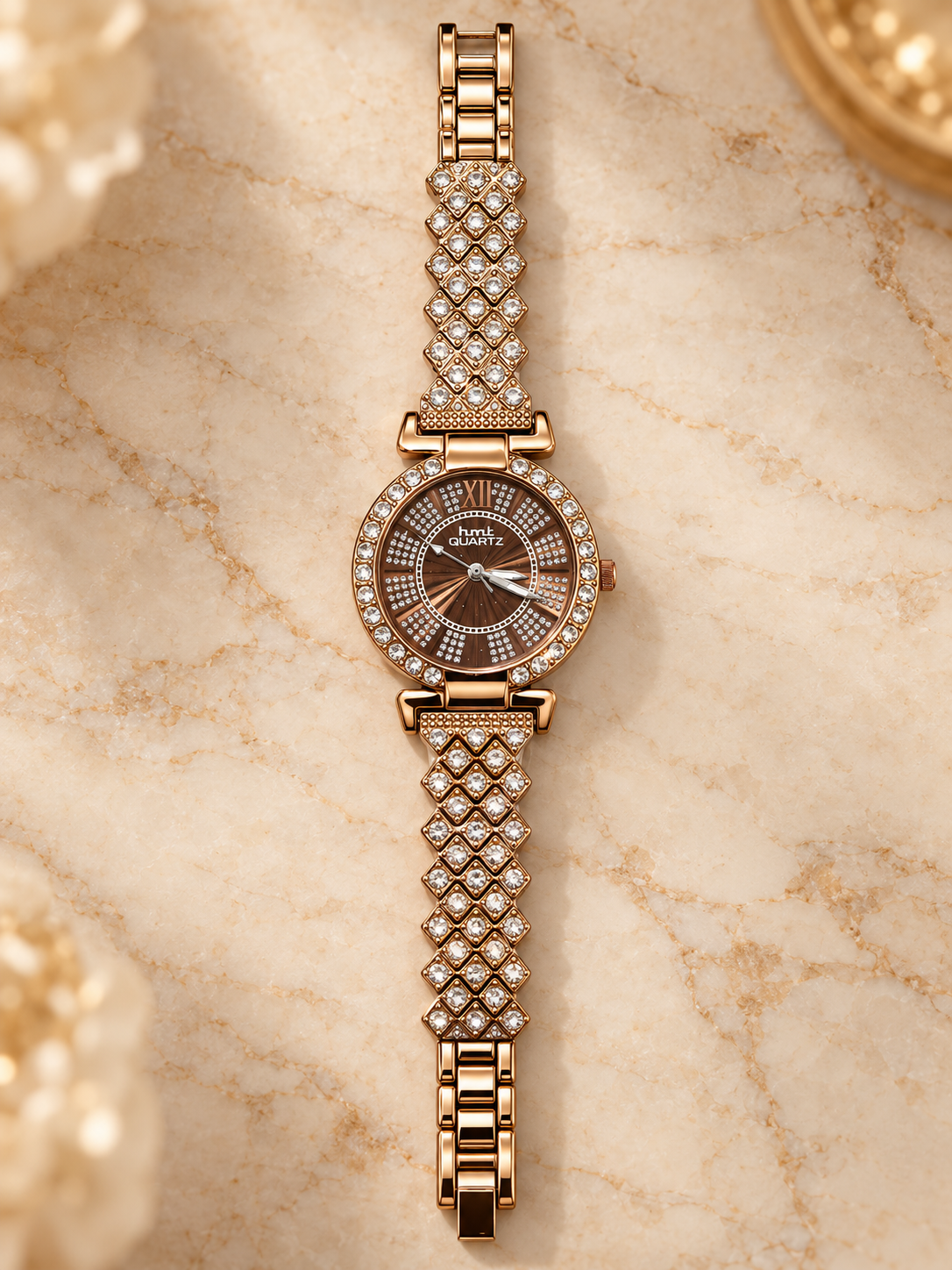 Haute Sauce Women's Crystal-Embellished Analog Watch