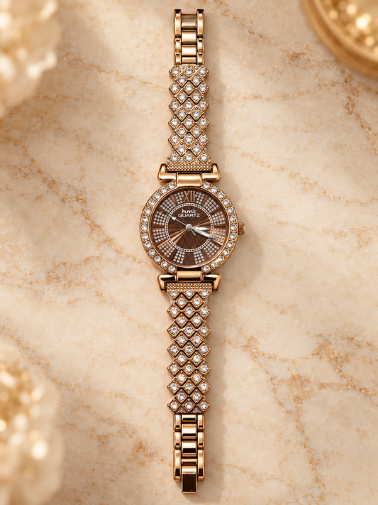 Haute Sauce Women's Crystal-Embellished Analog Watch
