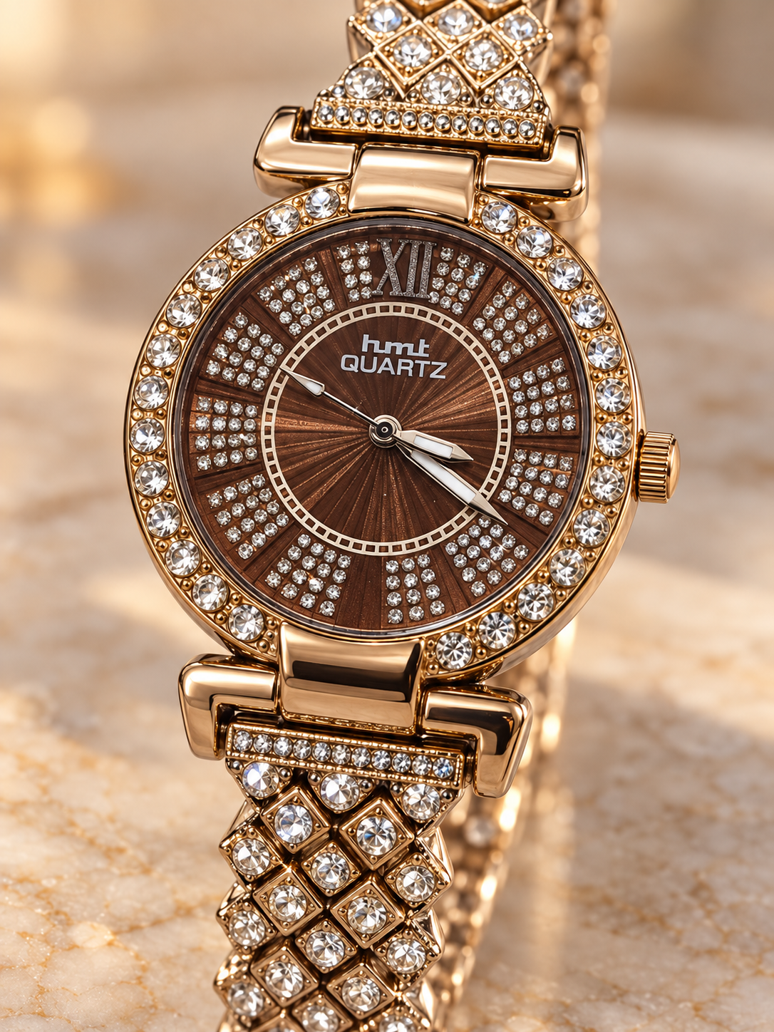 Haute Sauce Women's Crystal-Embellished Analog Watch