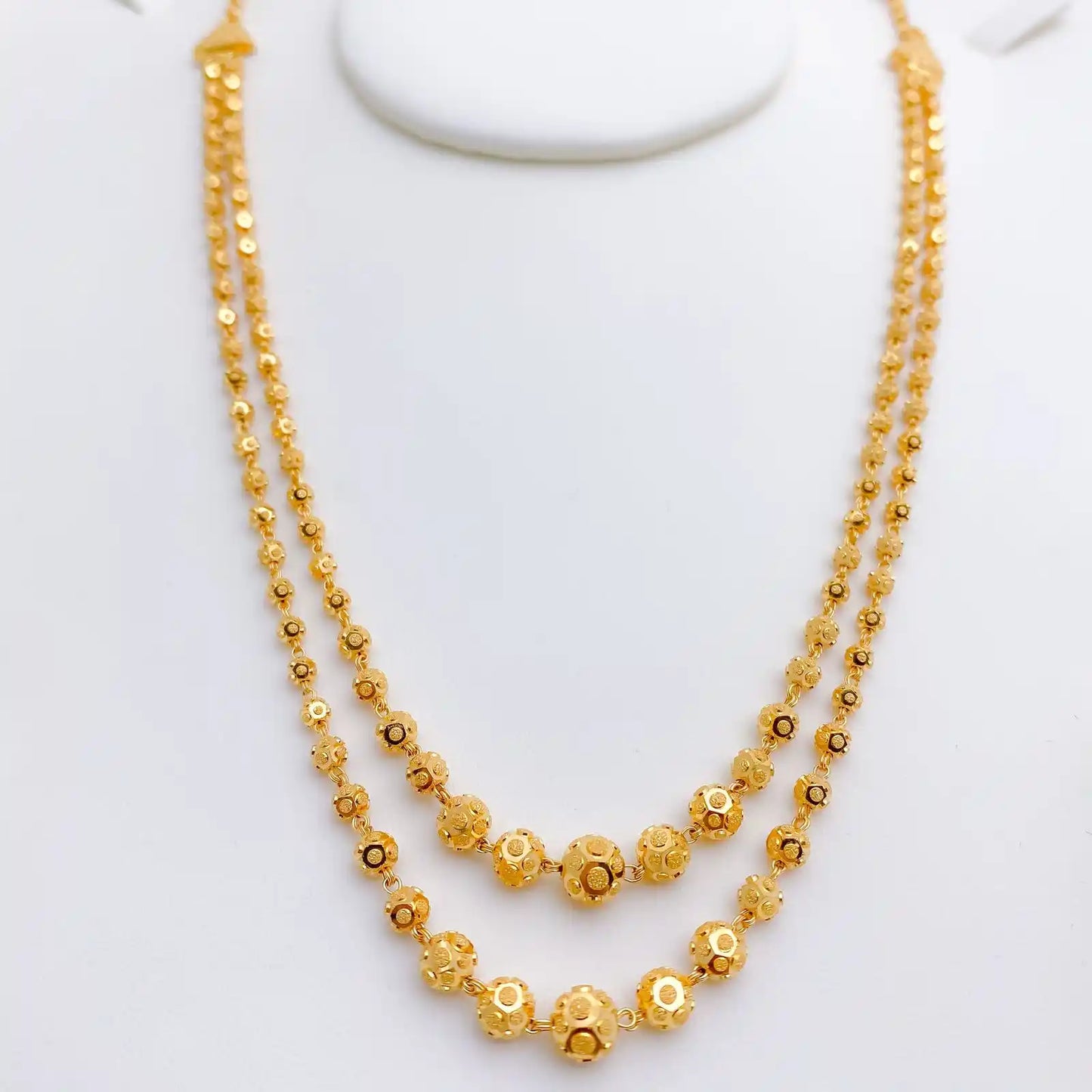 Gold Tone Plated Daily Wear Fancy Long Mala Chain
